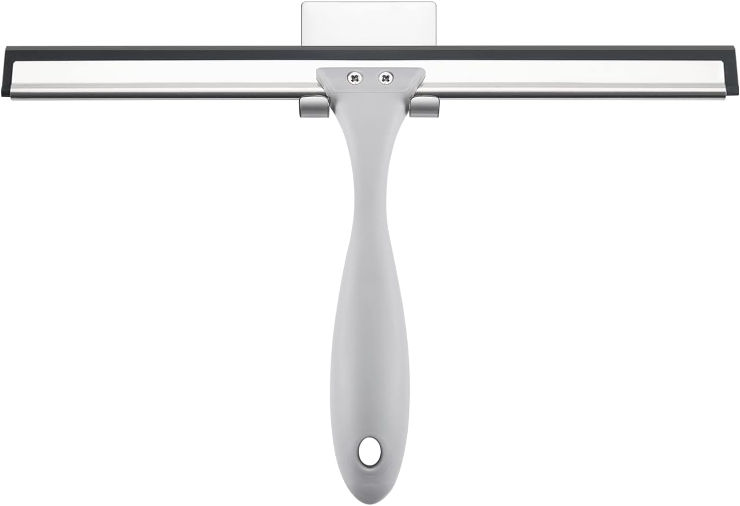 AmazerBath Squeegee for Shower Glass Door, All-Purpose Squeegee with Hook for Shower Doors, Windows, Mirrors, Tiles and Car Glass, 10 Inches