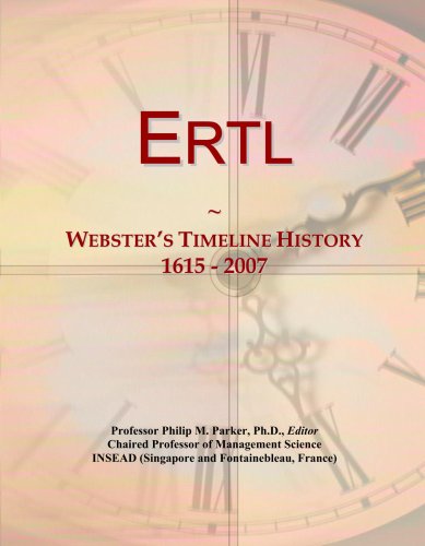 Ertl: Webster's Timeline History, 1615 - 2007
