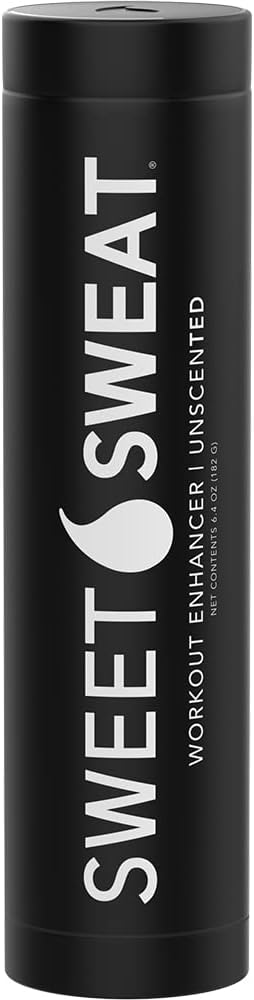 Sweet Sweat Workout Enhancer Roll-On Gel Stick - Sweat Harder and Faster, Helps Promote Water Weight Loss, Use with Sweet Sweat Waist Trimmer