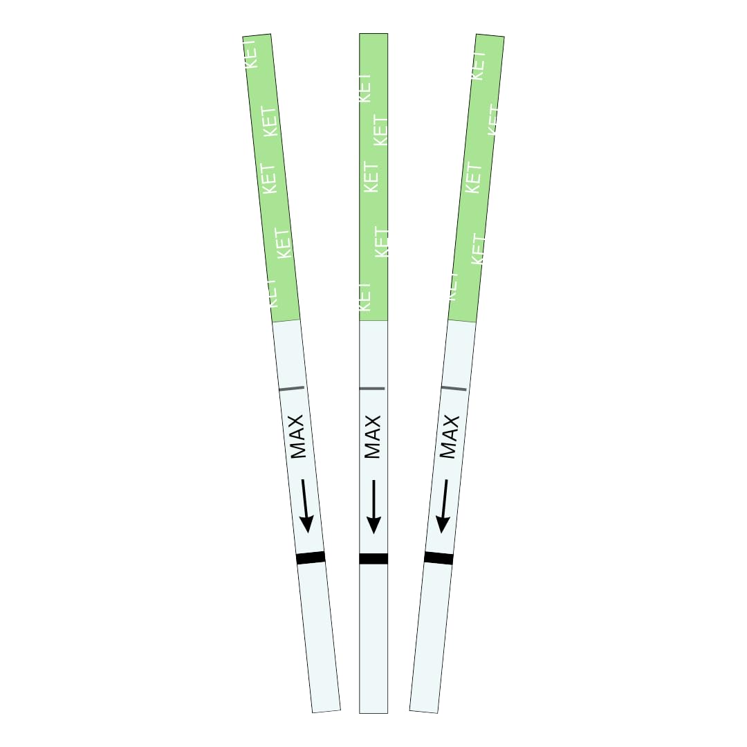 12 Panel Now KET/Keta Urine Test Strips, Easy to Use, One Step, Results in 5 Minutes (Pack of 25)