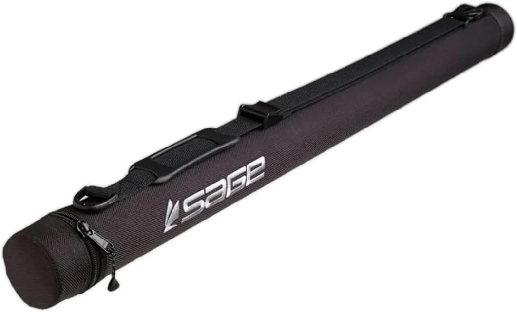 Sage Luggage Ballistic Rod Tube Single 9-Foot 4pc Rod 2", Black