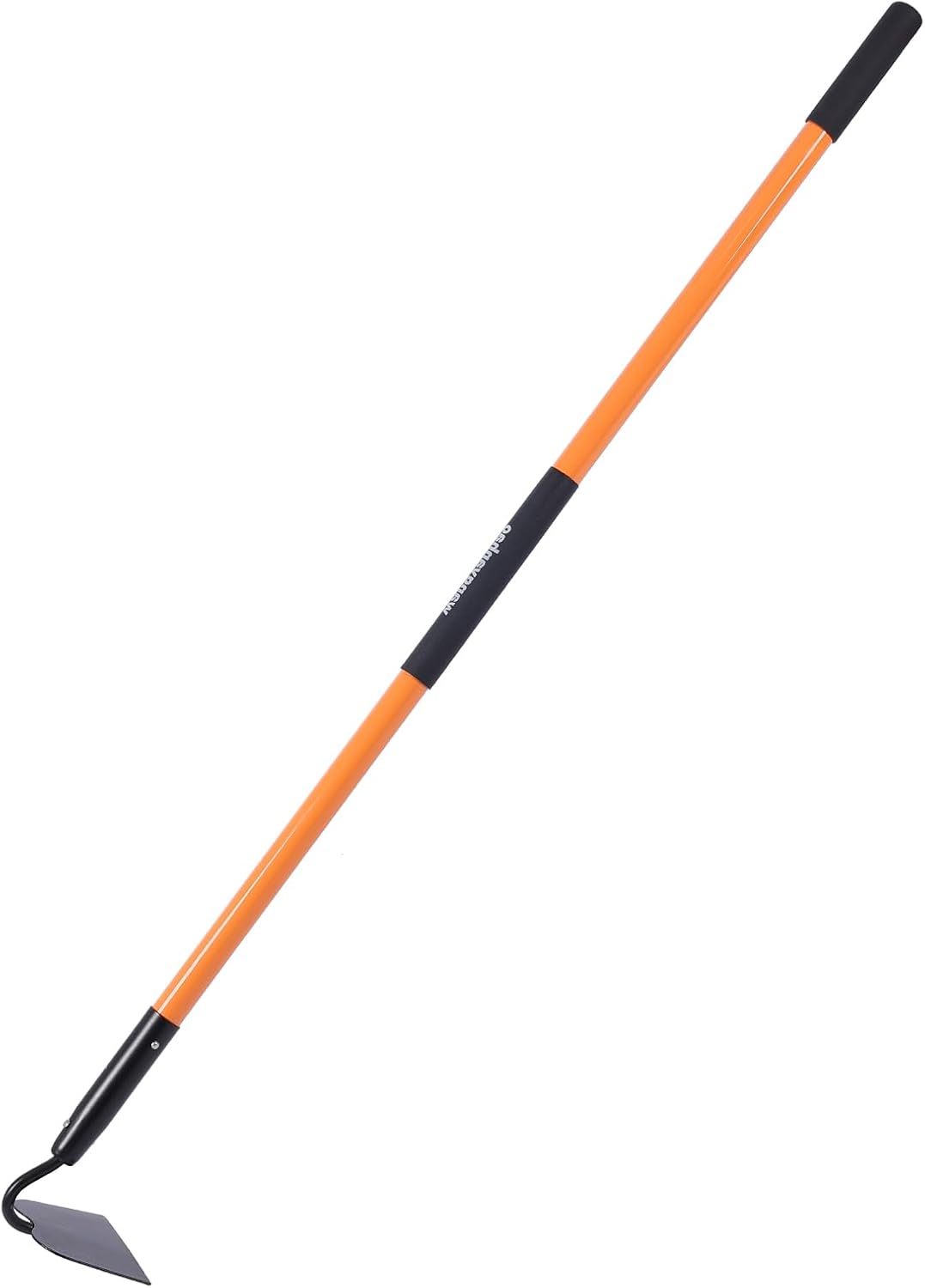 Garden Hoe Tool .for Weeding with Long Fiberglass Handle 57 Inches，Heavy Duty Hoe Garden Tool,