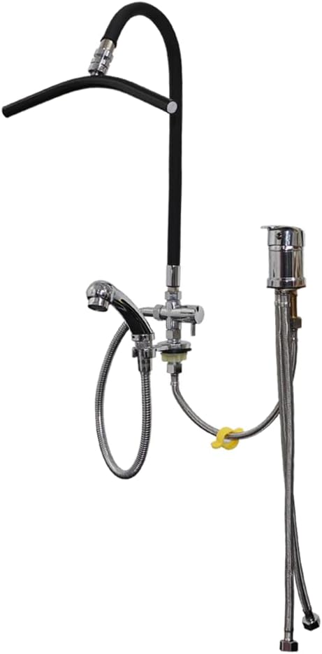 Head Spa Tools Spa Waterfall for Shampoo Bowl, Salon & Spa Massage Equipment, Black