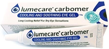 Lumecare Carbomer soothing eye gel 3 x 10g tubes BULK BUY