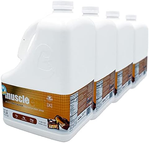 4 Gallons Chocolate Caramel MuscleEgg Liquid Egg Whites (Cage-Free)