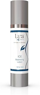 Lira Clinical Ice Balancing Lotion - Daily Oil Control Lotion & Lightweight Hydration with Skin Probiotics, Salicylic Acid & Plant Stem Cells - Brightens & Hydrates Skin with Matte Finish - 1.69 fl oz