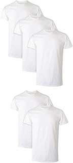 Hanes Men's Moisture-Wicking Crewneck Performance Undershirt, 5-Pack