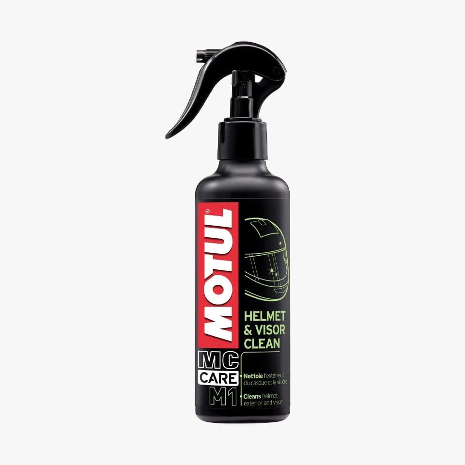 Motul Helmet Cleaner & Visor Clean, Insect Effect, Suitable for all Helmets and Visors Technologies