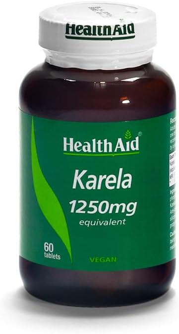 HealthAid Karela Extract 1250mg 60 Tablets