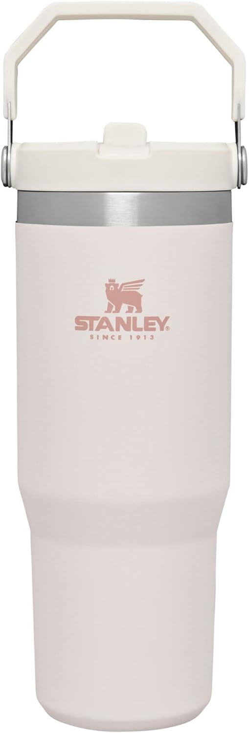 STANLEY IceFlow™ Flip Straw Tumbler 30oz Rose Quartz