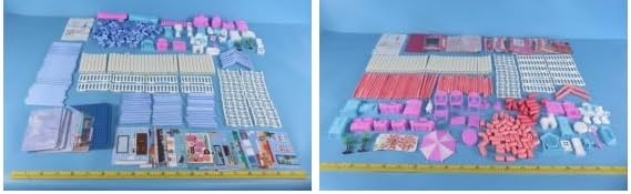 Doll House, Dream Dollhouse for Girls Pretend-Play DIY Dollhouse Kit