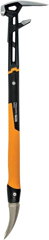 Fiskars 751410-1001 Pro Isocore Demolition Hammer, Crow Bar, Demolition Wrecking Bar, 30 Inch