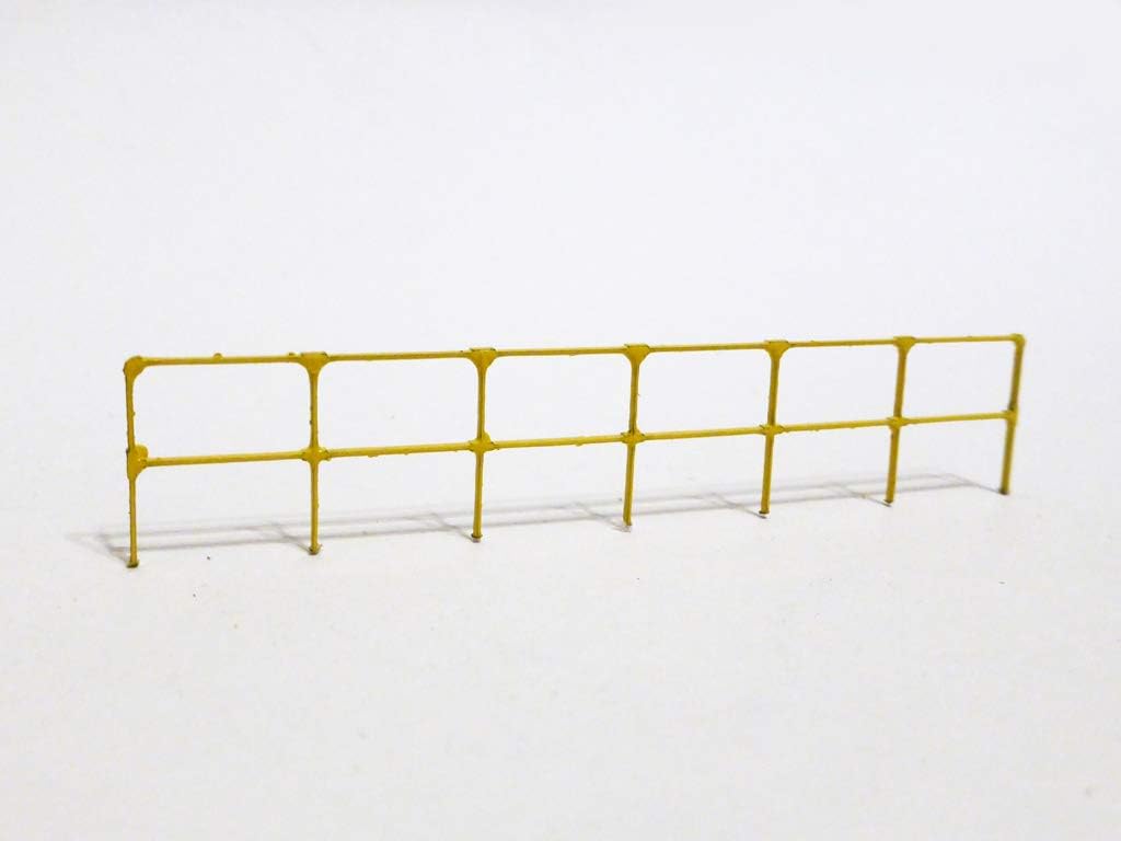 LX097-OO Laser Cut Tube Clamp Lineside Railings Kit For OO Gauge Model Railway & 1:76 Diecast Dioramas