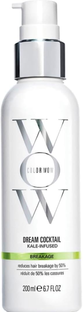 Tudor WOW Dream Cocktail Kale Infused – 50% stronger hair in a single use, Clinically proven to reduce breakage by 50%, Powerful heat protectant, Helps repair split ends