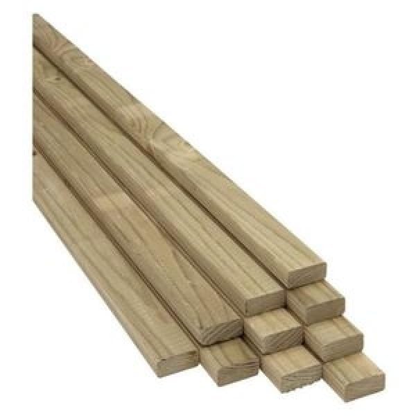 Green Rough Sawn Treated Timber Battens 25x50mm (2x1 Inch) 1.2 Metre