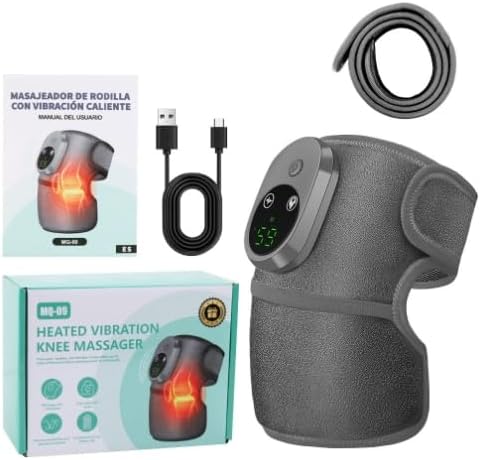 Gesanghua 1 Piece, Single Pack, Heated Knee pad, Knee Brace, Leg Warmer, Knee Massager
