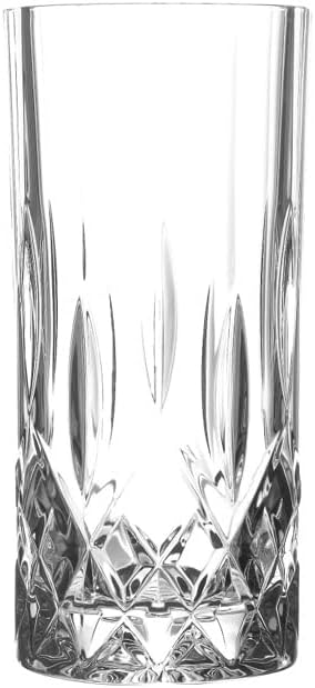 RCR Opera Luxion Crystal Hi-Ball Glasses, Set of 6, 14 cm
