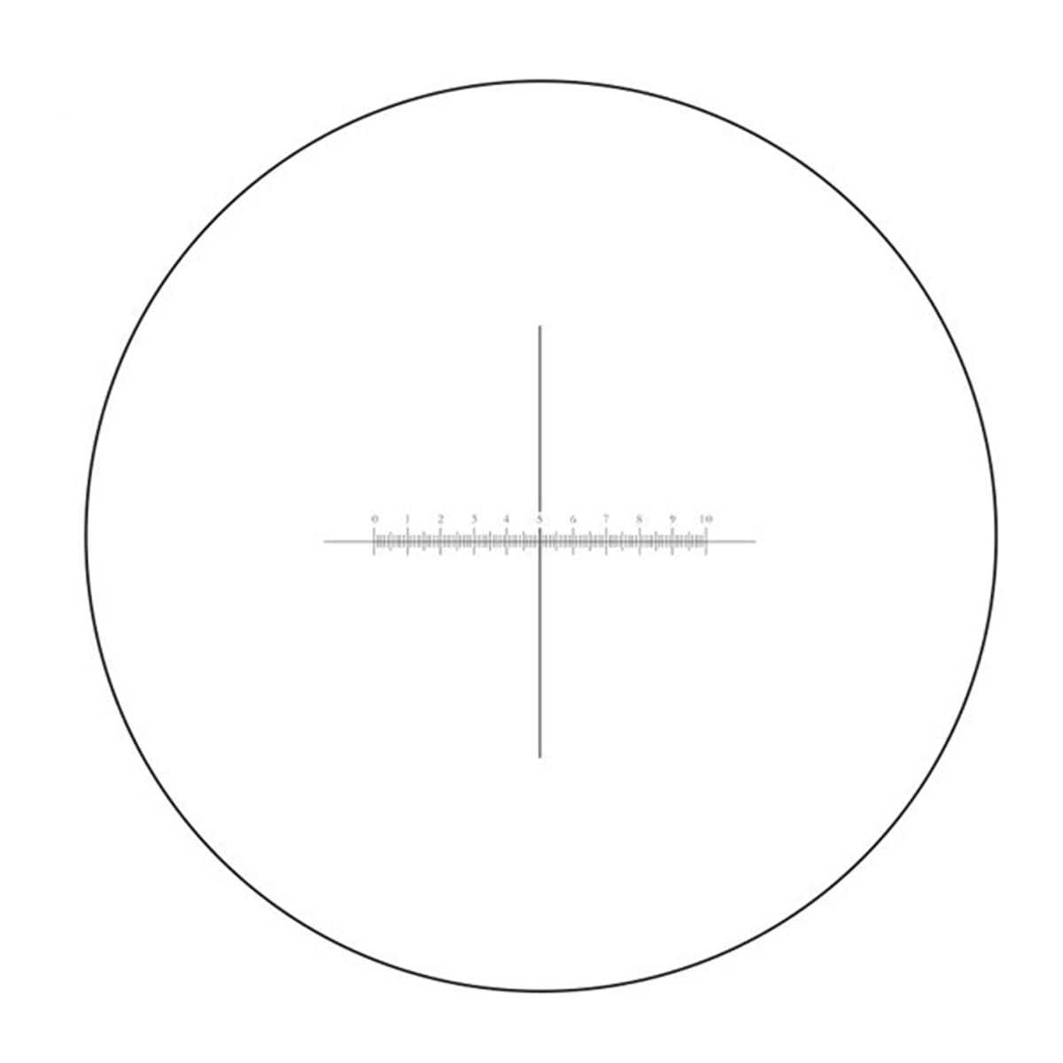 Lab Microscope Parts Optical Glass Cross Ruler Net For Biogolical Microscope 23.2mm Diameter 19mm(MS-1-HK5)