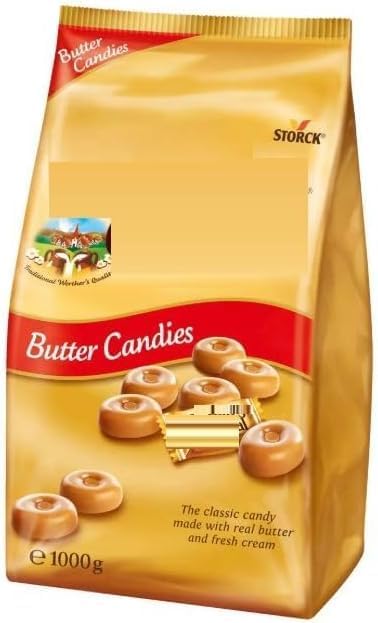 Wertheers Original, 1kg, Crunchy Butter Candy Shell | NAEM