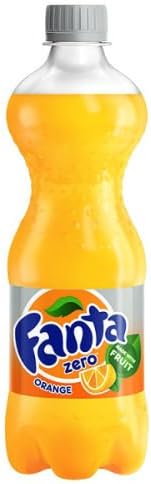Fanta Orange Zero Fizzy Drinks 500ml Case of 12