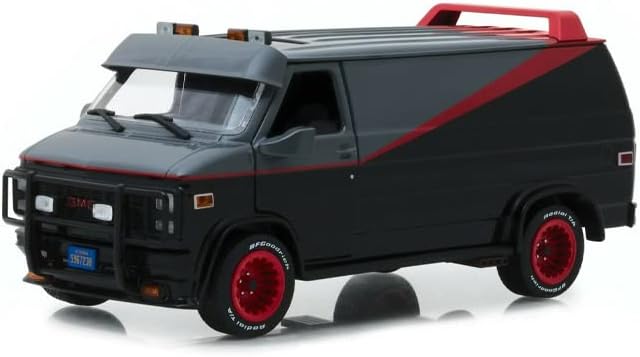 1983 GMC Vandura, The A-Team - Greenlight 84072 - 1/24 Scale Diecast Model Toy Car for unisex-children