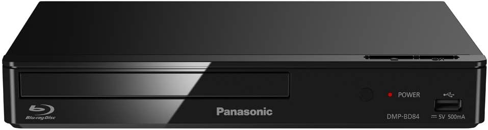 MULTIREGION Blu-ray Player Compatible with Panasonic DMP-BD84EB-K 2D - LAN (No WiFi) All Zone Code Free Regions A, B & C DVD Regions 1-8 - DMP-BD84