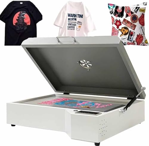 DTF Curing Oven with Temperature and Time Control for Heat Transfer Film Printing, Enhanced Drying Efficiency for Professional Film Transfer