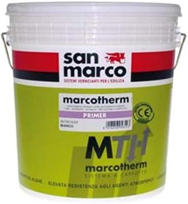 San Marco - MARCOTHERM PRIMER - Sealer/Primer with Quartz Sand Grains - 5 Liters