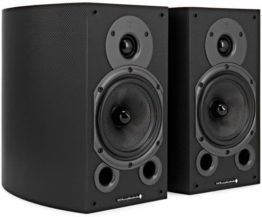 Wharfedale Diamond 9.1 Bookshelf Speakers Carbon Fibre Pair