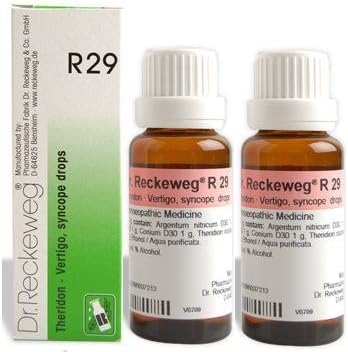 Dr. Reckeweg Dr.Reckeweg Germany R29 Vertigo, Syncope Drops Pack Of 2 by Dr. Reckeweg