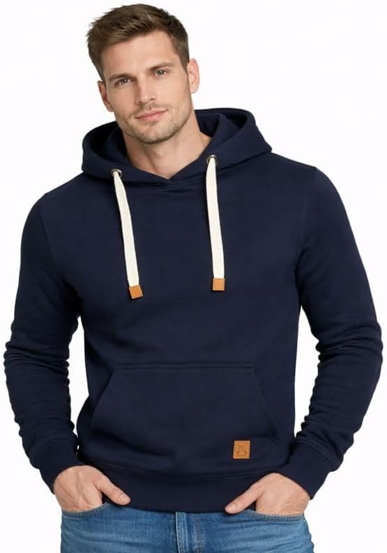 Mens OH Overhead Pullover Fleece Hoodie OH Hoody Hooded Sweatshirt Grey Black
