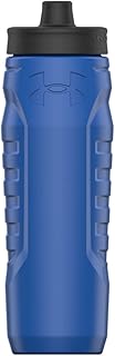 Under Armour Squeeze Water Bottles, 32 oz Water Bottles, Sideline Sports Water Bottle with Quick-Shot Lid, Quick & Easy Hydration, Gym Water Bottles, Squeeze Bottle, 1 32oz Bottle
