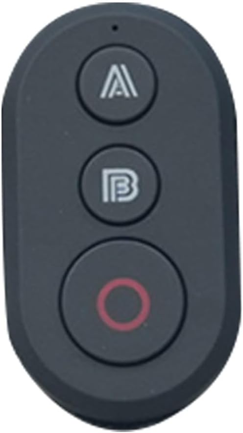 Gdfnmogo For Insta360 Remote Control For X5 X4 Series Wireless Camera Shutter Release Portable Photography Controller With Bluetooth-Connection Black