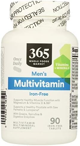 365 By Whole Foods Market, Adult Multi With Iron, 90 Count
