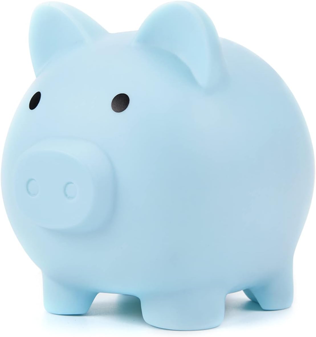 Fuyamp Cute Piggy Bank, Child to Cherish Money, Keepsake Nursery Decor, Cute Coin Money Box Saving Coins Cash Fun Gift for Kids(Blue)