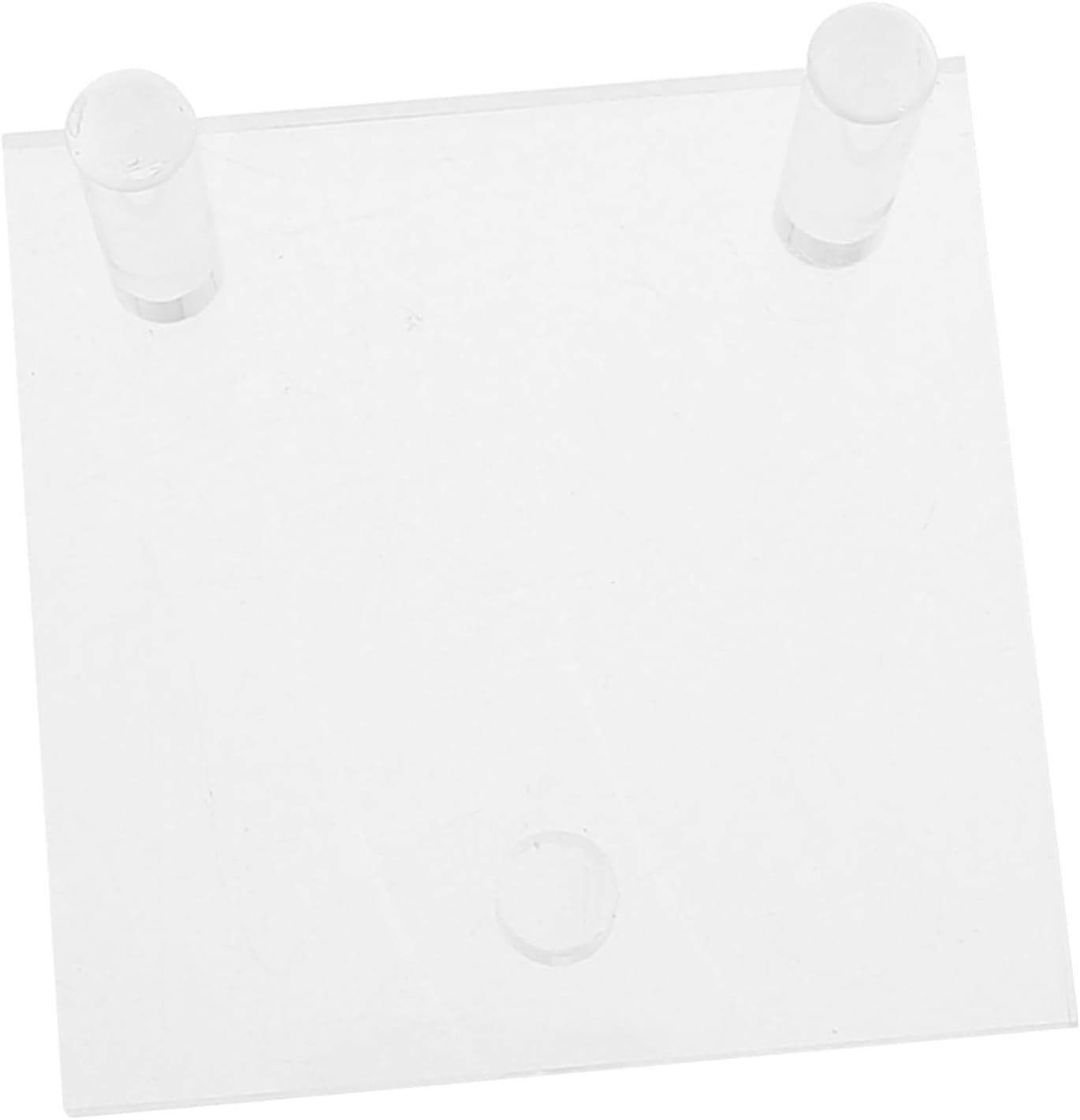 Vaguelly Clear Acrylic Display Stand for Geodes and Agate Three Peg Easel Design for Crystals Minerals and Collectibles and Elegant Display