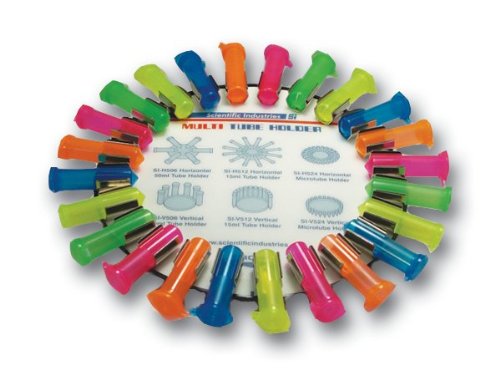 SI-H524 Horizontal Microtube Holder for Vortex-Genie 2 and Vortex-Genie Pulse Mixers, Holds 24 Microtubes