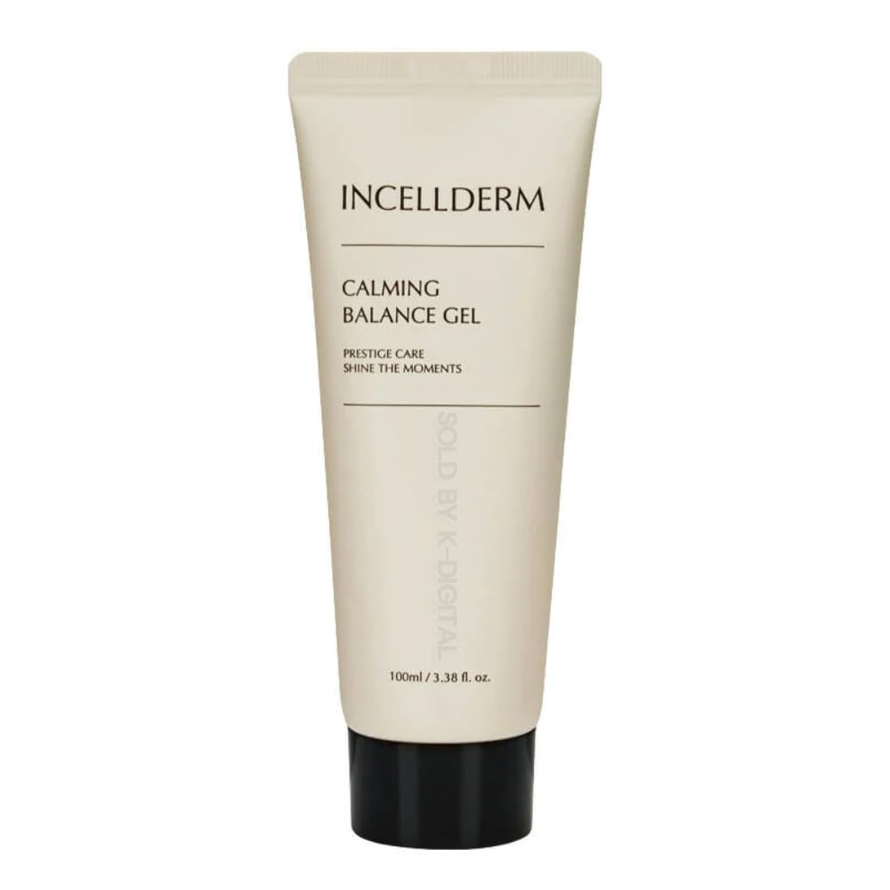 Incellderm Calming Balance Gel 100ml, 3.38 fl oz - Water-based Moisturizer, Hydrating, Intense Moisturizing, K-Beauty