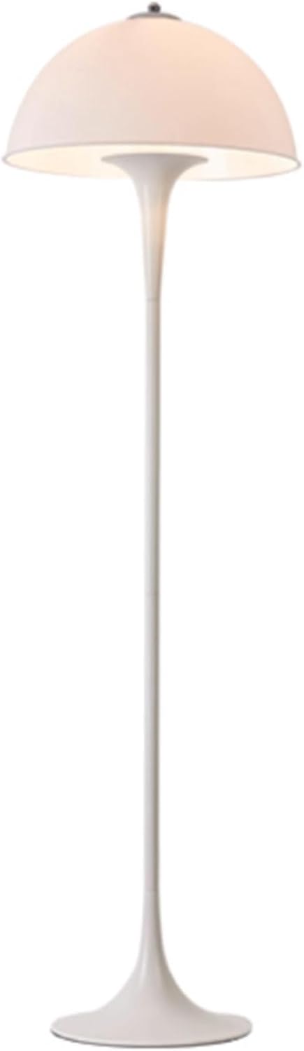 MRNVOGUN Vertical Lamps Mushroom-Shaped Acrylic Lampshade Tall Pole Lamp Eye-Caring Floor Lamps Living Room Bedroom Decoration Standing Lamp