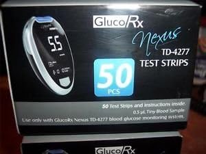 GlucoRx Nexus Test Strips (50) by GlucoRx