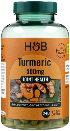 Holland & Barrett Turmeric 500mg 240 Capsules