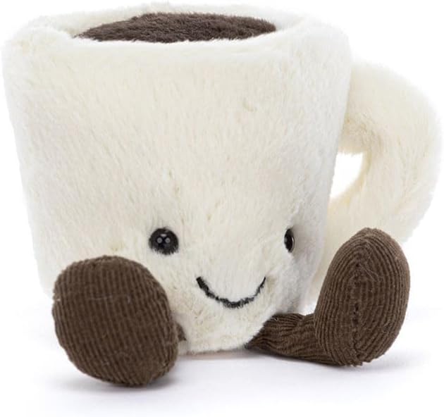 Jellycat Amuseable Espresso Cup - L: 6 cm x l: 5 cm x h: 10 cm