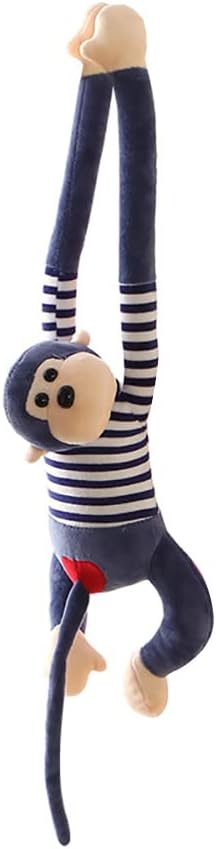 LICHENGTAI Hanging MONKEY, Cute Plush Toy Monkey Cute Long Sleeved Monkeys Hanging Gibbon Stuffed Toy Kids Gift Hanging Monkey Animal Plush Toy Collection Gift for Toddlers Boys Girls