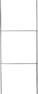 VIBE INK 24"x10" Heavy Duty Metal H-Stakes Frame Wire Stakes - Yard Sign Stake - Lawn Sign Stake. Use with 4mm and 5mm Corrugated Plastic Yard Signs - Manufactured in The USA (100)