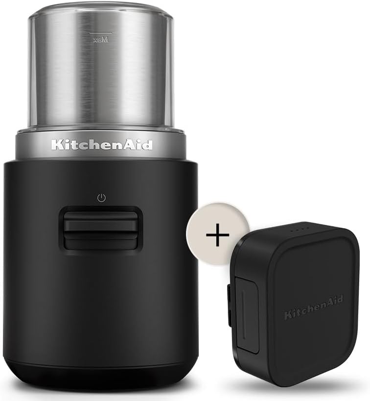 Cordless Coffee Grinder with Battery - KITCHENAID GO - 5KBGR111BM