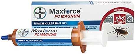 Bayer 79432135 Maxforce FC Magnum Roach Killer Bait Gel Insecticide, Clear Light Yellow