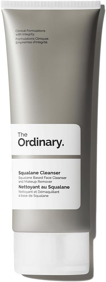 The Ordinary Squalane Cleanser, Hydrating Makeup Remover, Supports Moisture Barrier, 150ml