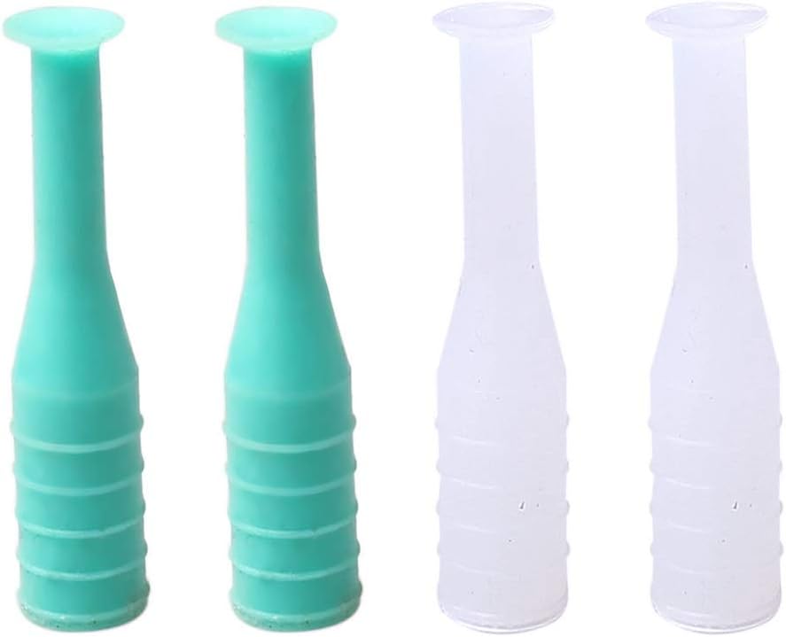 Zhiye Contact Lens Remover RGP Plunger Holder Inserter Remover Just for Hard Lenses (4 pcs) 2 Pair