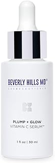 Plump + Glow Vitamin C Serum for Aging Skin- Plumping Anti Wrinkle Lines Formula - Smooth, Firm, Brighten Skin w/Kakadu Plum, Niacinamide, Pomegranate Oil, Red Algae Extracts