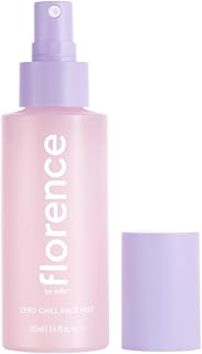 florence by mills Zero Chill Face Mist, Rose, 3.4 oz/ 100mL